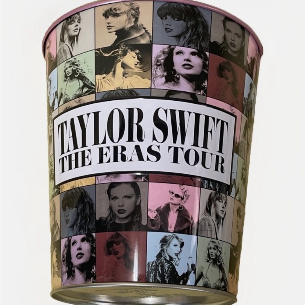 Taylor Swift The Eras Tour  Pink Popcorn tin